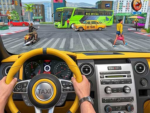 Taxi Parking Driving